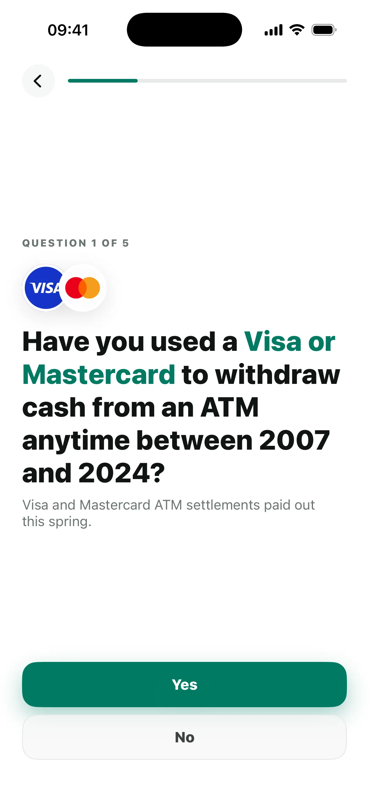 TapClaim asking a settlement matching question